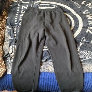 Black Oversized Sweatpants